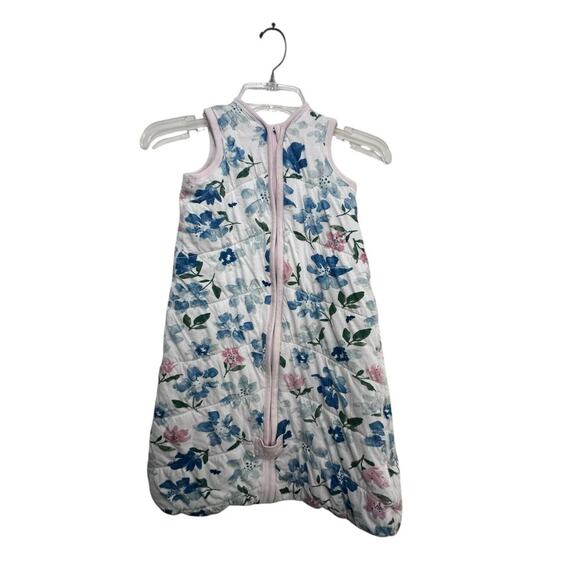 Burt’s Bees Baby Floral Beekeeper Sleep Sack Wearable Blanket Size 6-12M - Picture 1 of 5
